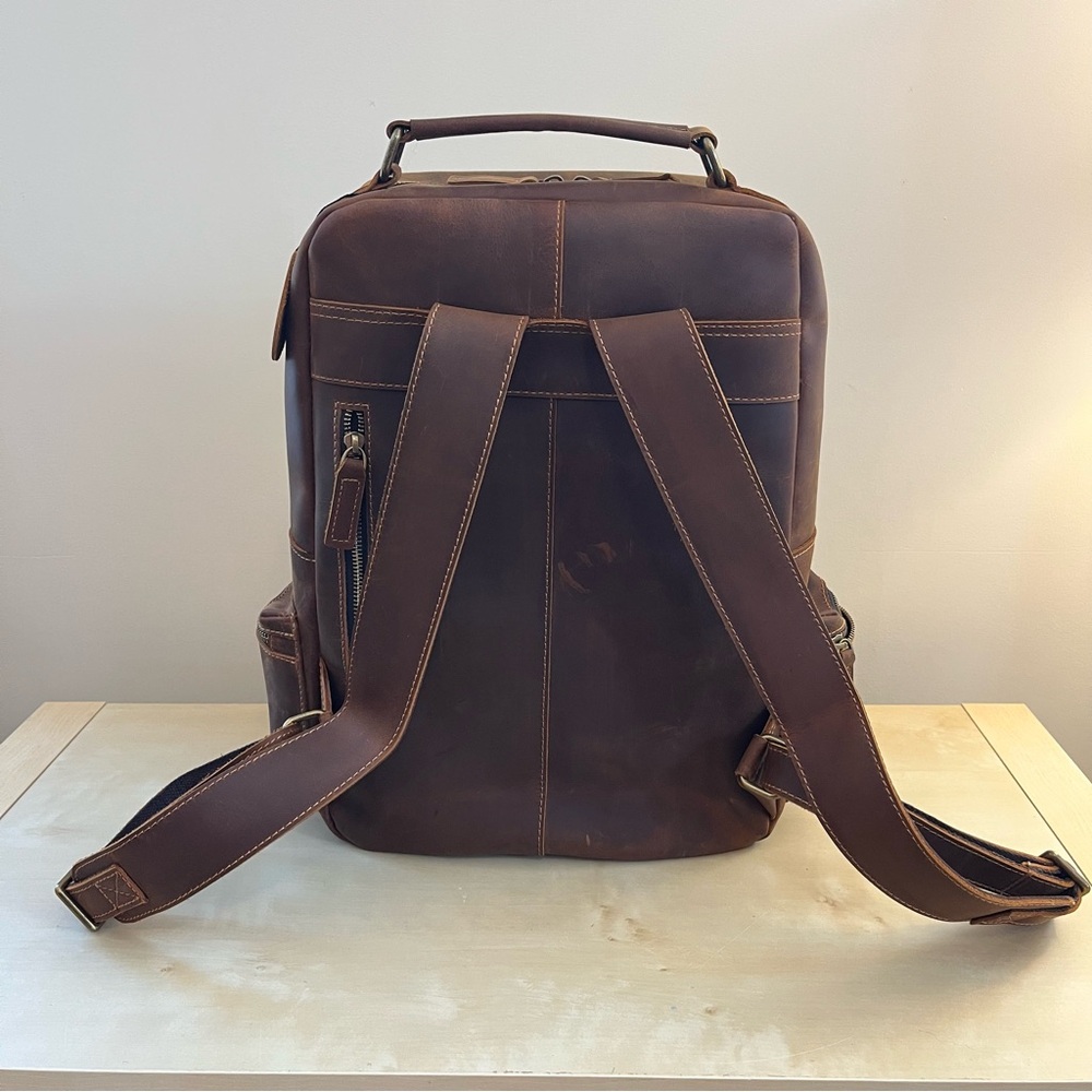 Duluth Leather Laptop Backpack - image 5